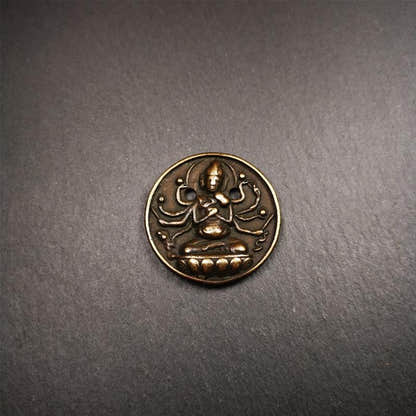 Usnisa Vijaya,Victory Dharani,1.4" - Tibetan Buddhist art, view 6
