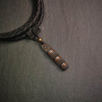 Ladder Amulet 1.38" - Tibetan Buddhist amulet, front view
