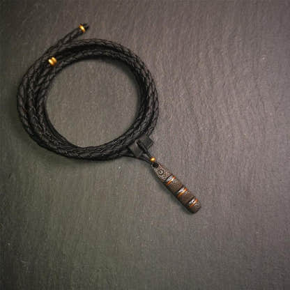 Ladder Amulet 1.38" - Tibetan Buddhist amulet, detailed view