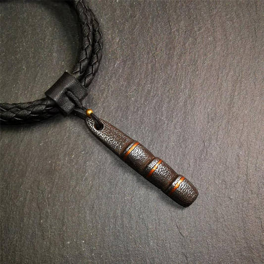 Ladder Amulet 2.08" - Tibetan Buddhist amulet, front view