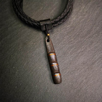 Ladder Amulet 2.08" - Tibetan Buddhist amulet, close-up detail