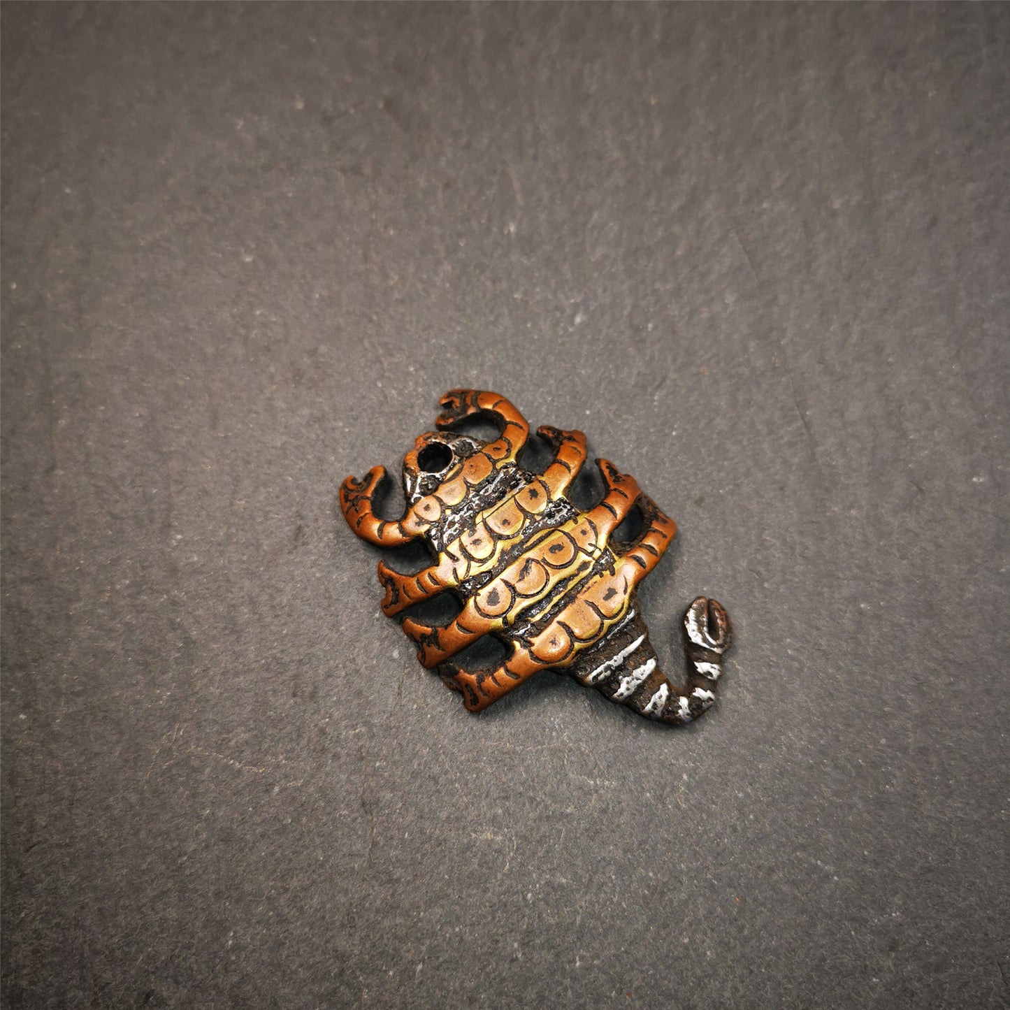 Scorpion Guru Amulet 1.6" × 1.2"