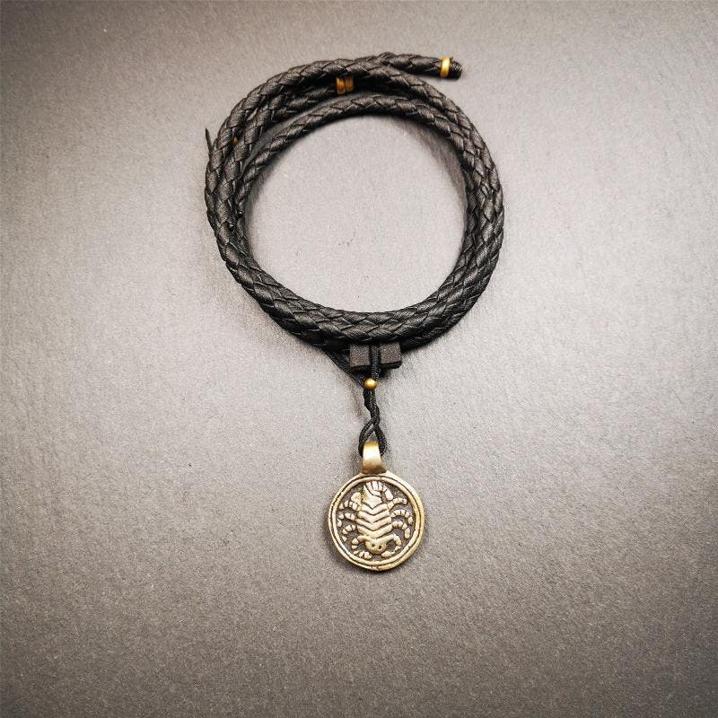 Scorpion Guru Amulet 0.87" - Tibetan Buddhist amulet, view 5