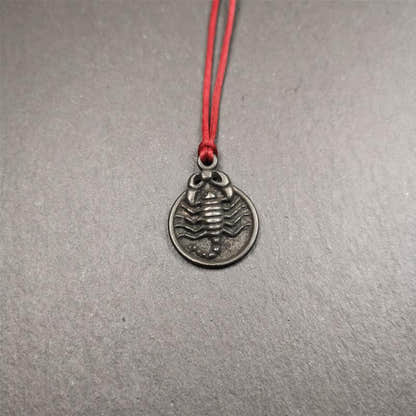 Scorpion Guru Amulet 0.8" - Tibetan Buddhist amulet, view 8