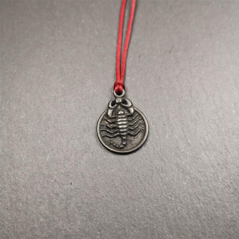 Scorpion Guru Amulet 0.8" - Tibetan Buddhist amulet, view 8