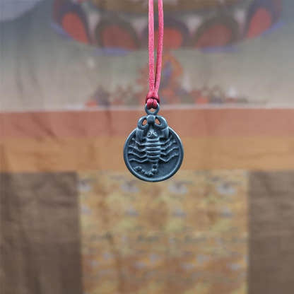 Scorpion Guru Amulet 0.8" - Tibetan Buddhist amulet, view 9