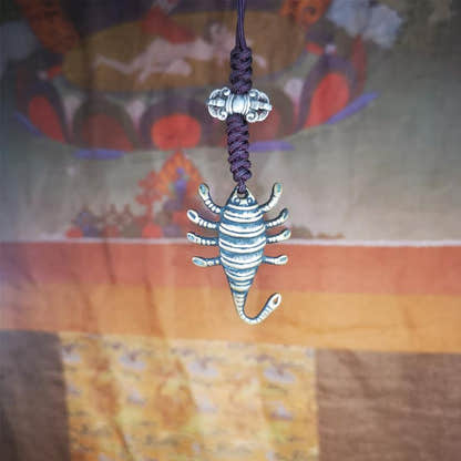 Scorpion Guru Amulet 1.57" - Tibetan Buddhist amulet, view 7