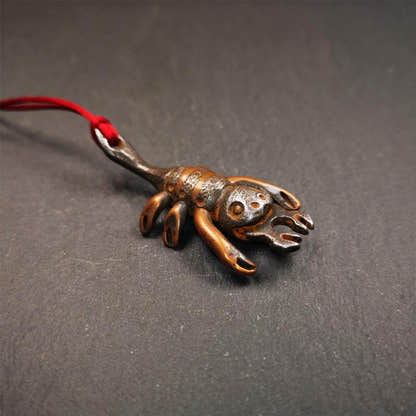 Scorpion Guru Amulet 2.3" - Tibetan Buddhist amulet, view 4
