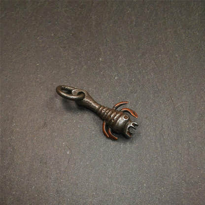 Scorpion Guru Amulet 1.26" - Tibetan Buddhist amulet, view 8