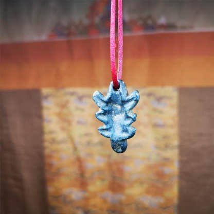 Obsidian Scorpion Amulet 1.1" - Tibetan Buddhist amulet, view 8