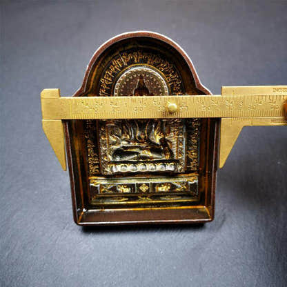 Akshobhya, Tsa Tsa Mold - Tibetan tsa tsa mold, view 8