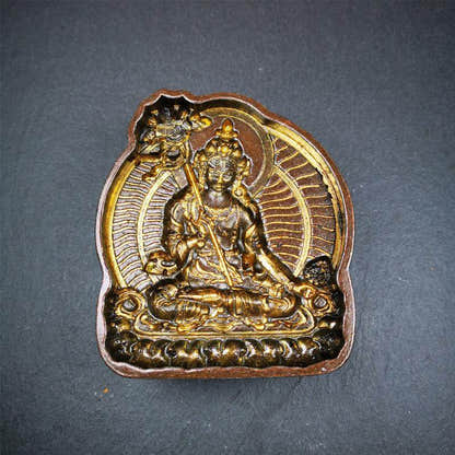 Usnisa Sitatapatra,Great White Parasol Tsa Tsa Mold - Tibetan tsa tsa mold, detailed view