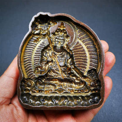 Usnisa Sitatapatra,Great White Parasol Tsa Tsa Mold - Tibetan tsa tsa mold, view 7