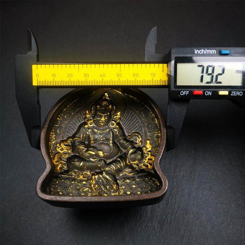 Yelllow Jambhala Tsa Tsa Mold - Tibetan tsa tsa mold, view 8