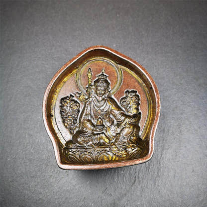 Guru Rinpoche,Padmasambhava,Tsa Tsa Mold - Tibetan tsa tsa mold, detailed view