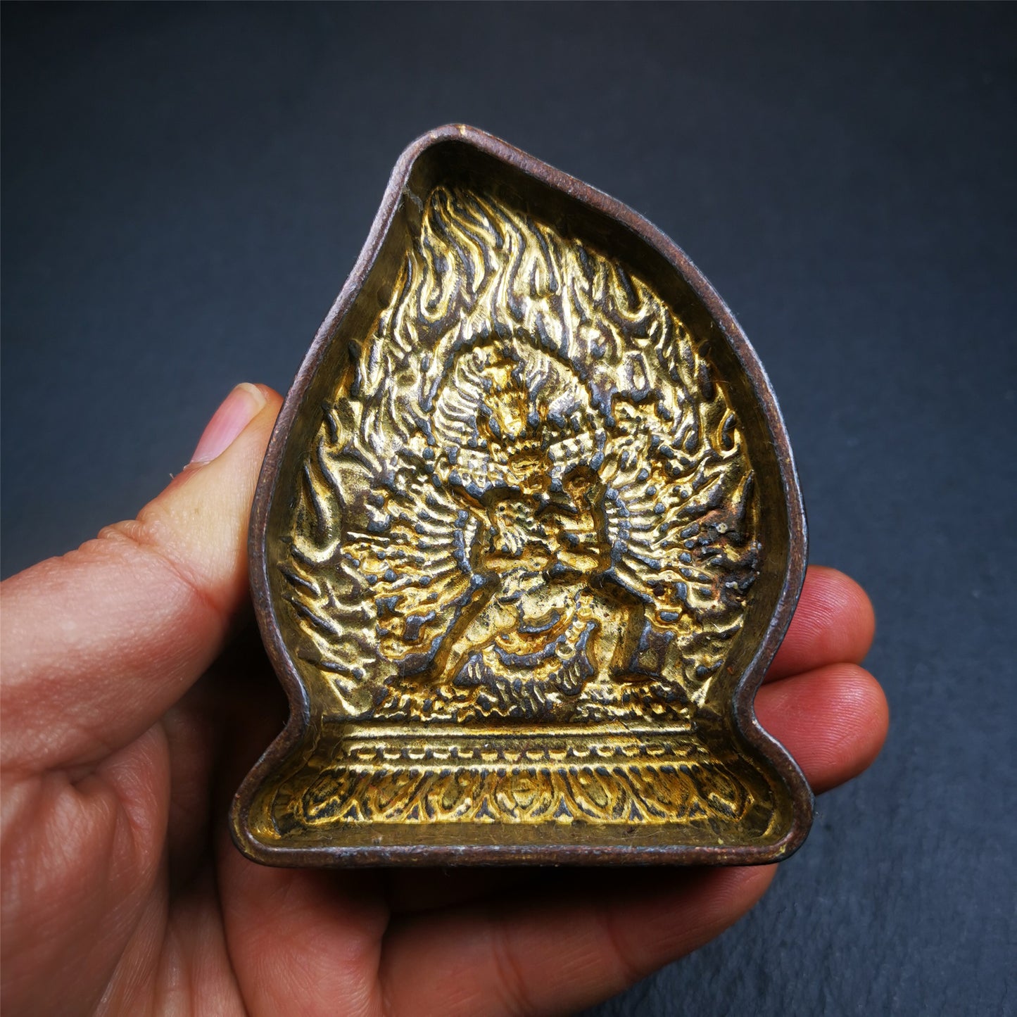 Gandhanra Tibetan Buddha Statue Mold,Kalacakra Tsa Tsa,Copper Mould For Making Clay Buddha Statue,Tsha Tsha