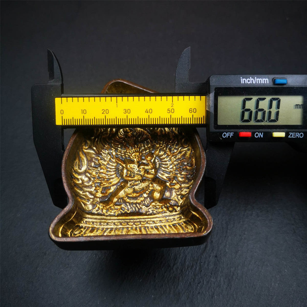 Kalacakra Tsa Tsa Mold - Tibetan tsa tsa mold, view 8