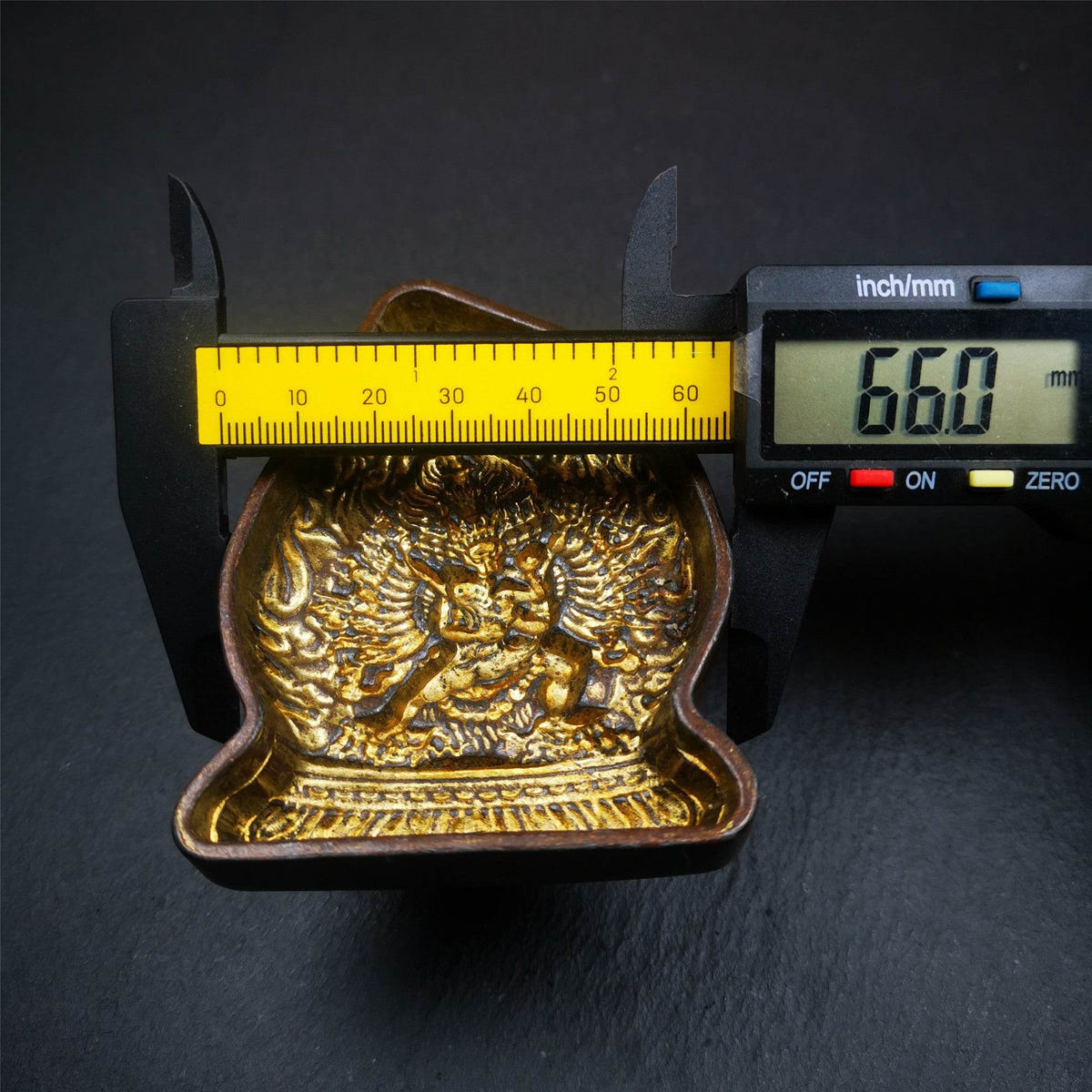 Kalacakra Tsa Tsa Mold - Tibetan tsa tsa mold, view 8