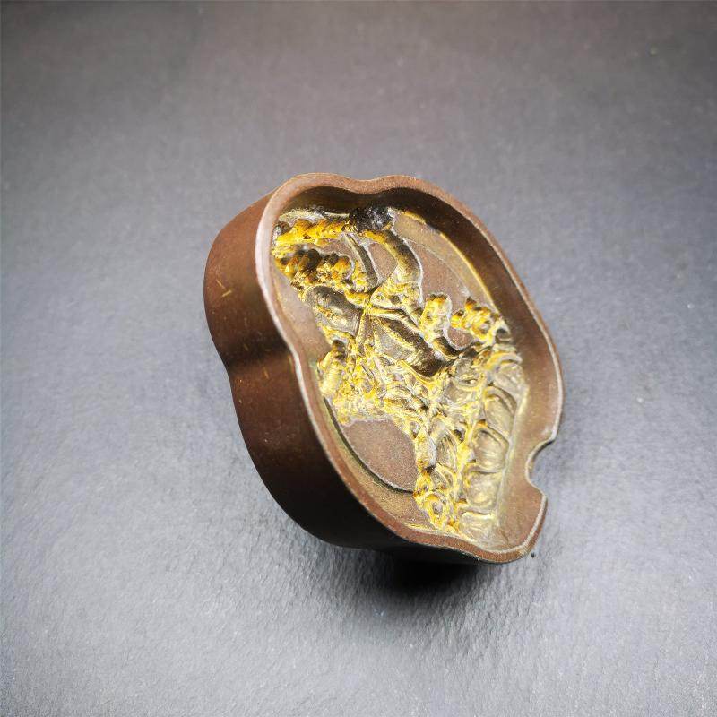 Manjusri Tsa Tsa Mold - Tibetan tsa tsa mold, view 5