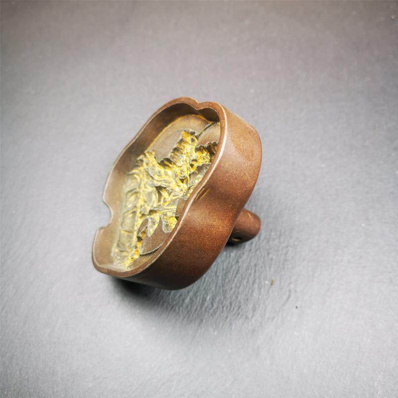 Manjusri Tsa Tsa Mold - Tibetan tsa tsa mold, view 6