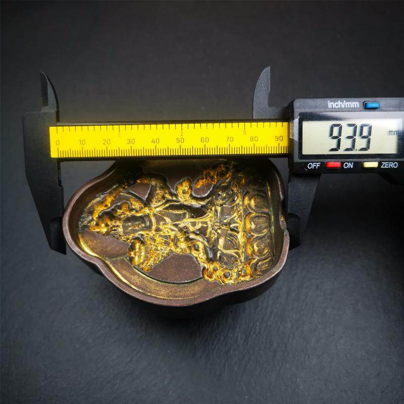 Manjusri Tsa Tsa Mold - Tibetan tsa tsa mold, view 9