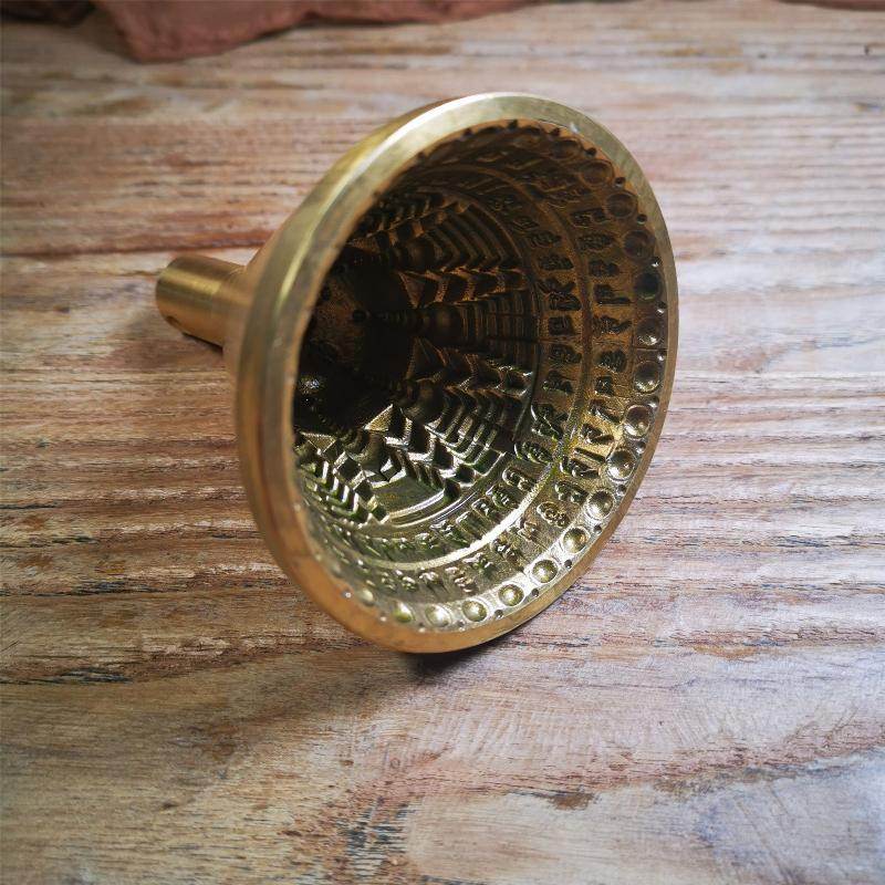 Eight Stupas,Pagoda,Tsa Tsa Mold - Tibetan tsa tsa mold, detailed view