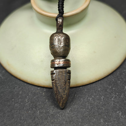 Skull Citipati Phurba Amulet,Kila,Kilaka Pendant