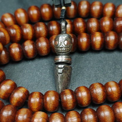 Skull Citipati Phurba Amulet,Kila,Kilaka Pendant