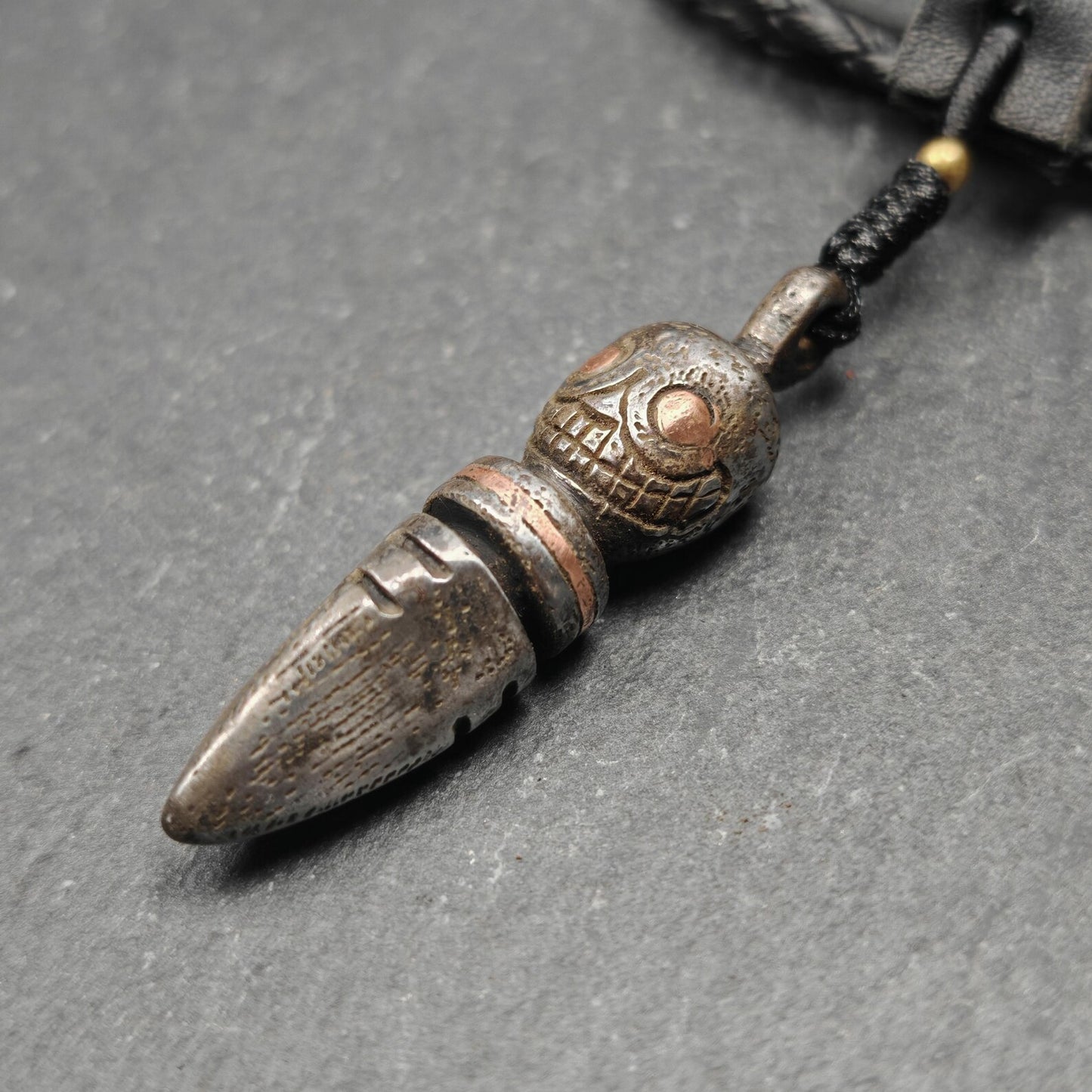 Skull Citipati Phurba Amulet,Kila,Kilaka Pendant