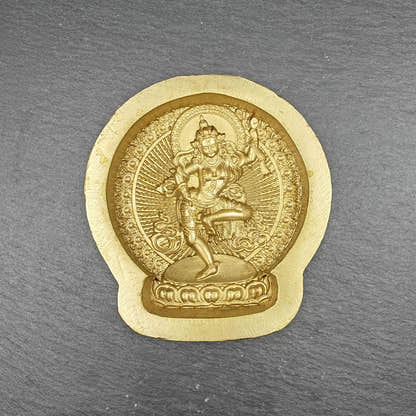 Machik Labdron Tsa Tsa Mold - Tibetan tsa tsa mold, close-up detail