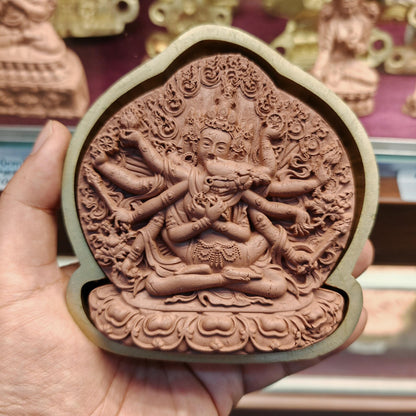 Guhyasamaja vajra Tsa Tsa Mold-11cm