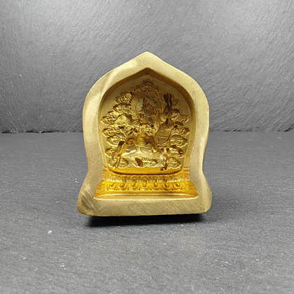 Achi Chokyi Drolma Tsa Tsa Mold - Tibetan tsa tsa mold, close-up detail