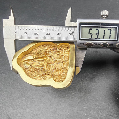 Simhanada Avakokitesvara Tsa Tsa Mold, Seng Ge Dra | 4.5cm