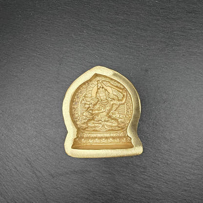 Yellow Manjusri Tsa Tsa Mold - Tibetan tsa tsa mold, view 4