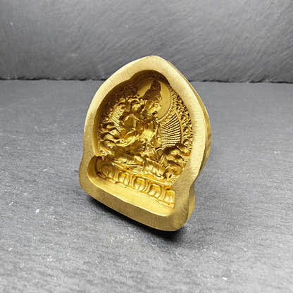 White Tara Tsa Tsa Mold - Tibetan tsa tsa mold, view 5