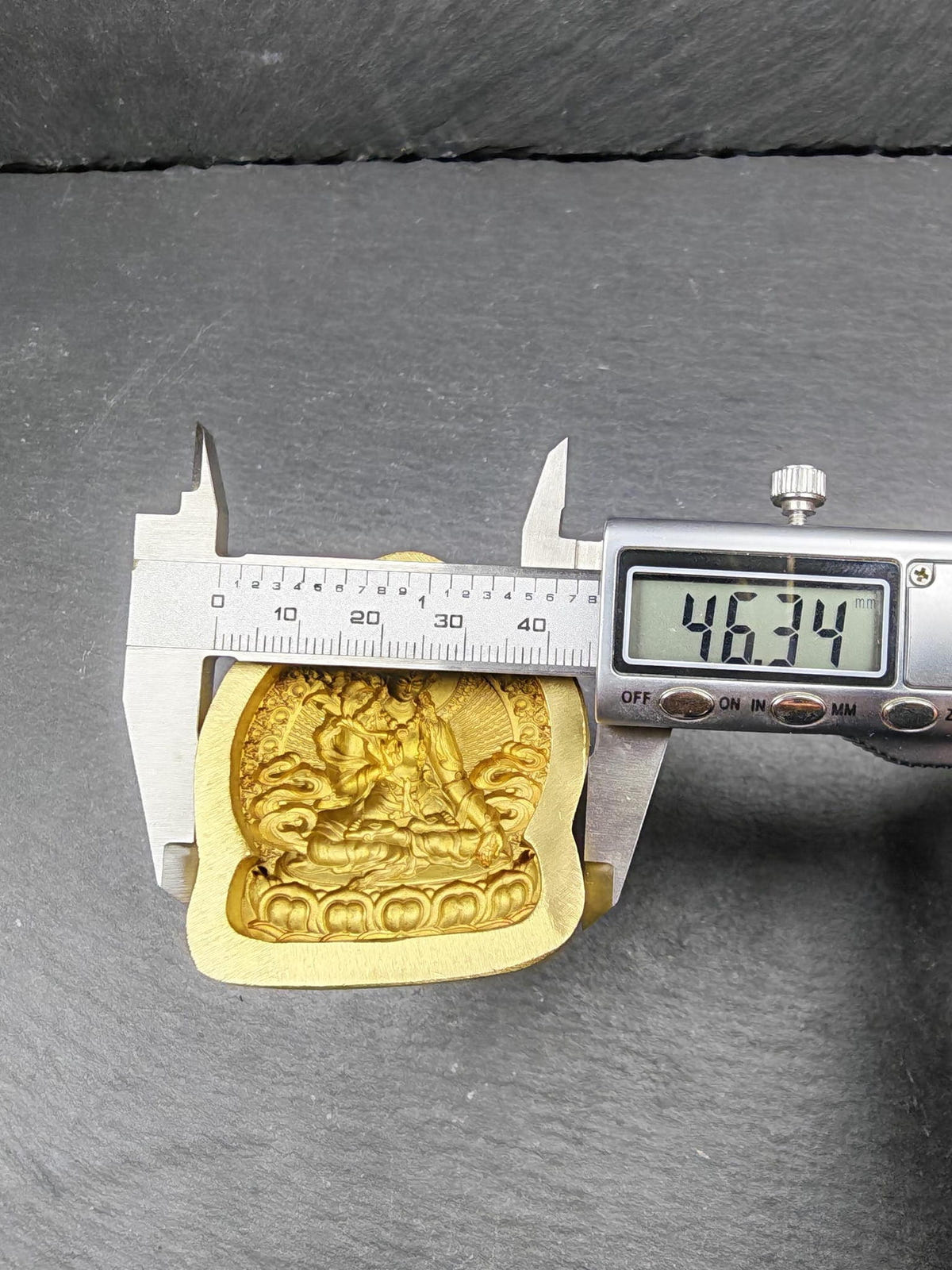 White Tara Tsa Tsa Mold - Tibetan tsa tsa mold, view 7