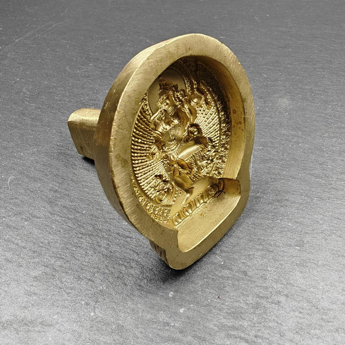 Machik Labdron Tsa Tsa Mold - Tibetan tsa tsa mold, view 4