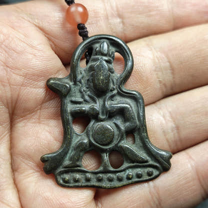 Vajrapani Amulet Pendant - Tibetan Buddhist amulet, view 10