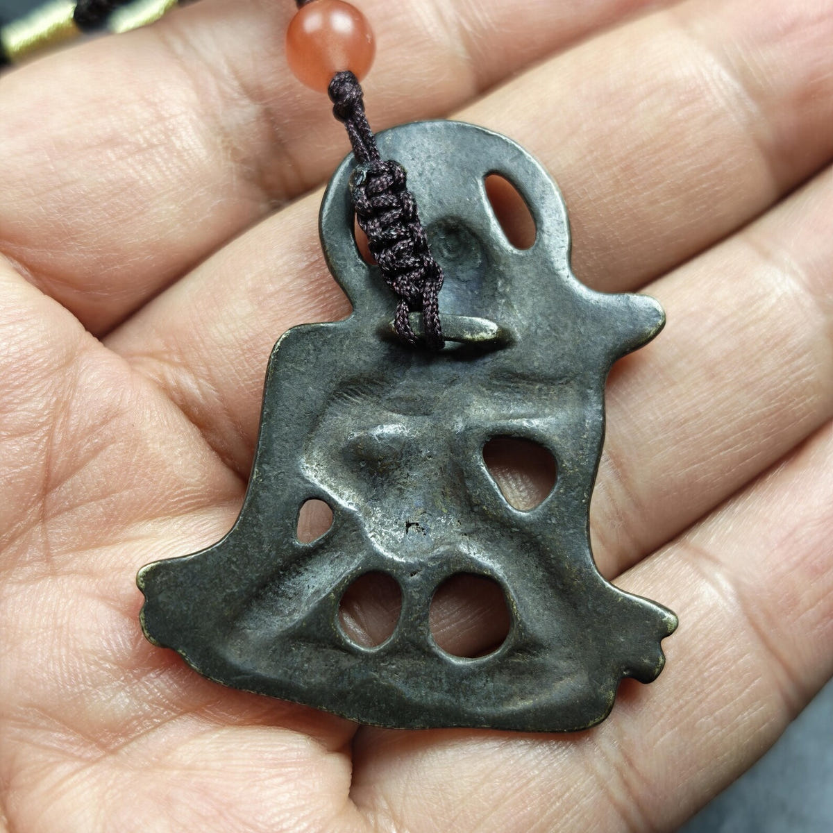 Vajrapani Amulet Pendant - Tibetan Buddhist amulet, view 11