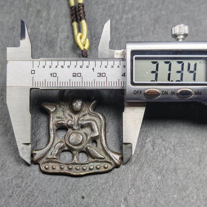 Vajrapani Amulet Pendant - Tibetan Buddhist amulet, view 12