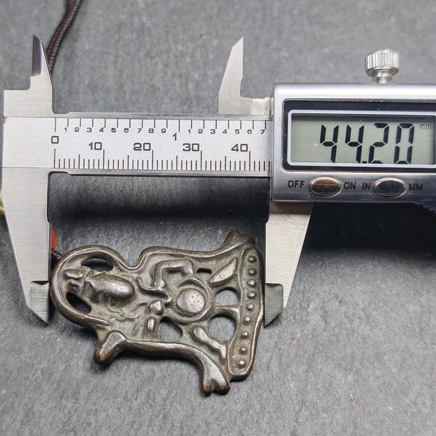 Vajrapani Amulet Pendant | Tibetan Thokcha Protection Talisman