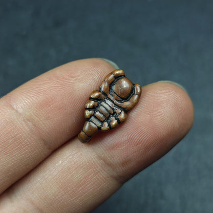 Scorpion Guru Amulet of Padmasambhava | Tibetan Thokcha Pendant