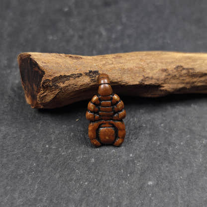 Scorpion Guru Amulet of Padmasambhava - Tibetan Buddhist amulet, view 7