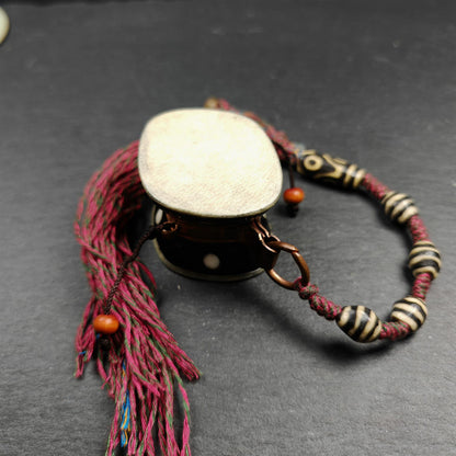 Portable Tibetan Chöd - Damaru Drum