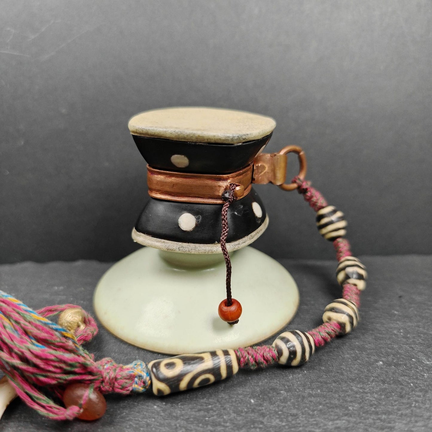 Portable Tibetan Chöd - Damaru Drum