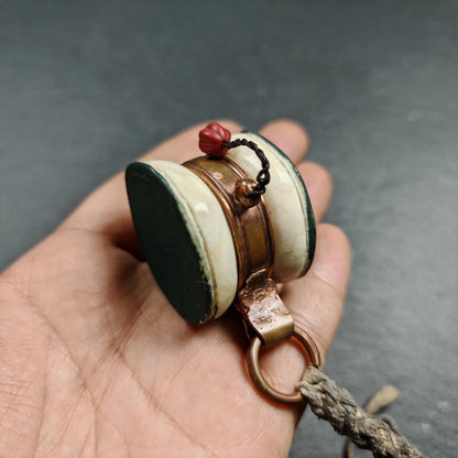 Portable Tibetan Chöd - Damaru Drum