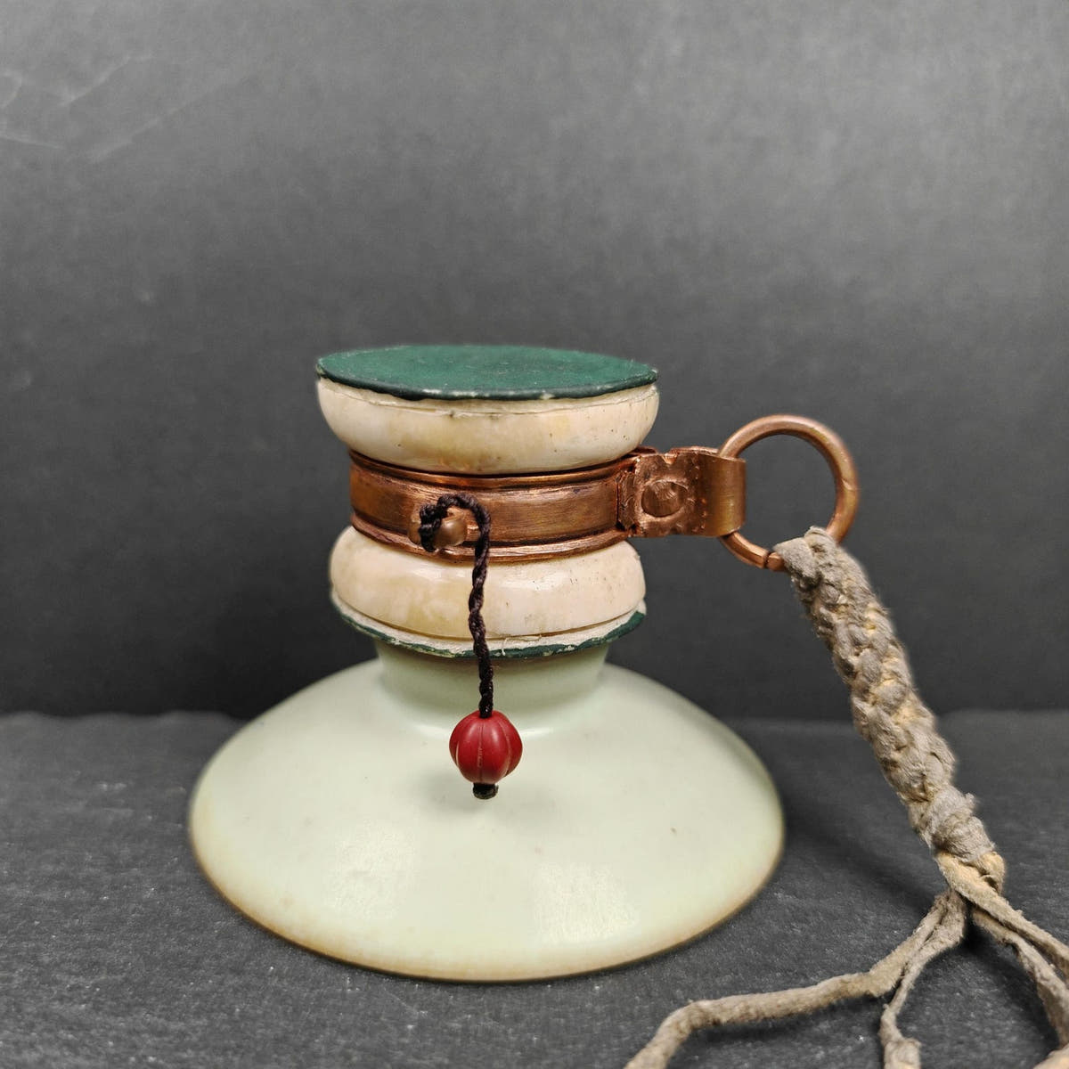 Portable Tibetan Chöd - Damaru Drum - Tibetan Buddhist art, view 7