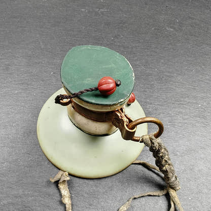 Portable Tibetan Chöd - Damaru Drum - Tibetan Buddhist art, view 6