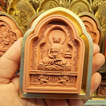 Bordered Amitabha Tsa Tsa Mold
