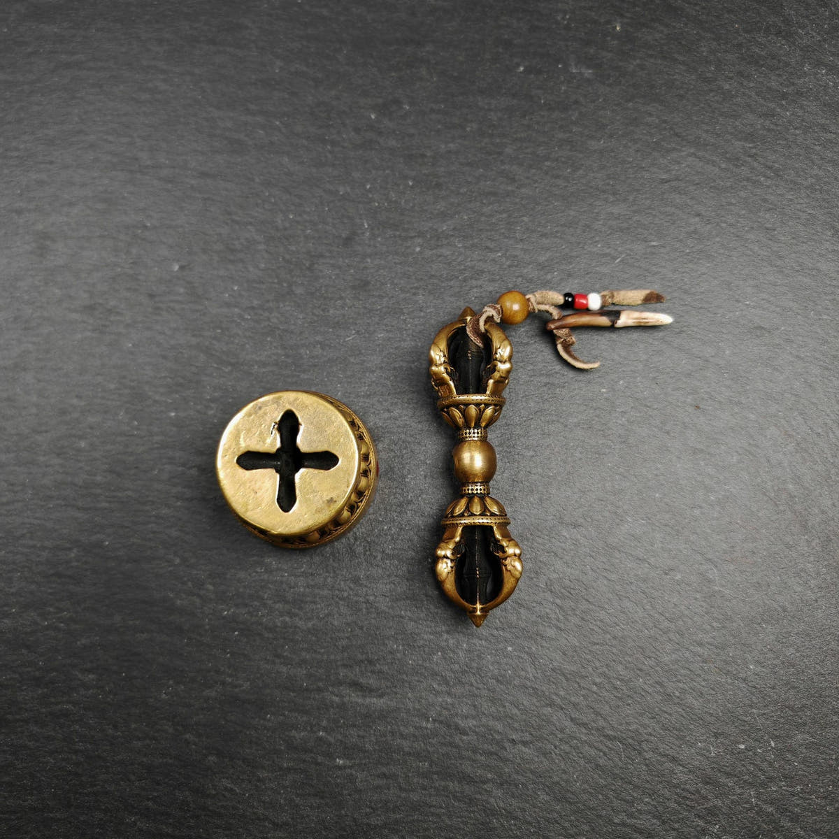 Authentic Tibetan Dorje Vajra - Tibetan Buddhist vajra, view 6